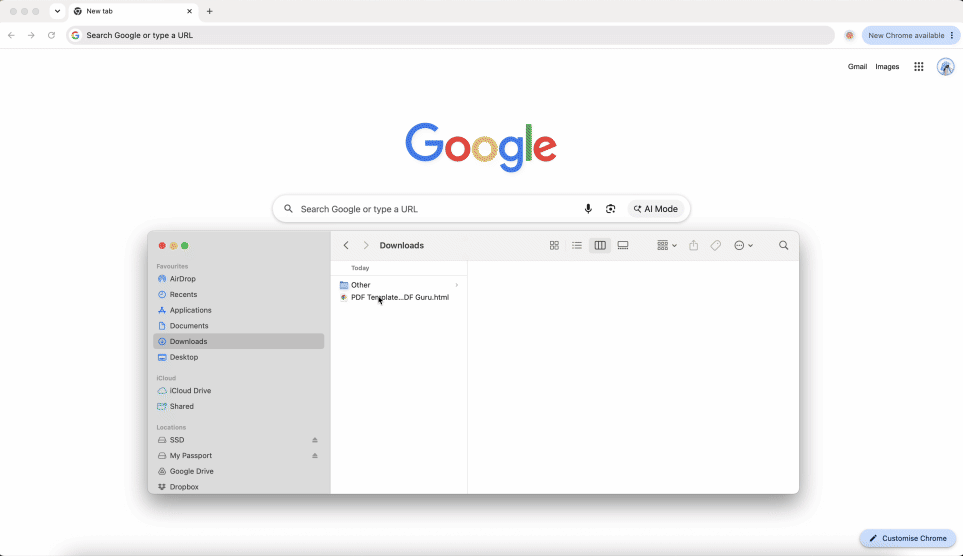 How to save HTML as PDF in Chrome on desktop